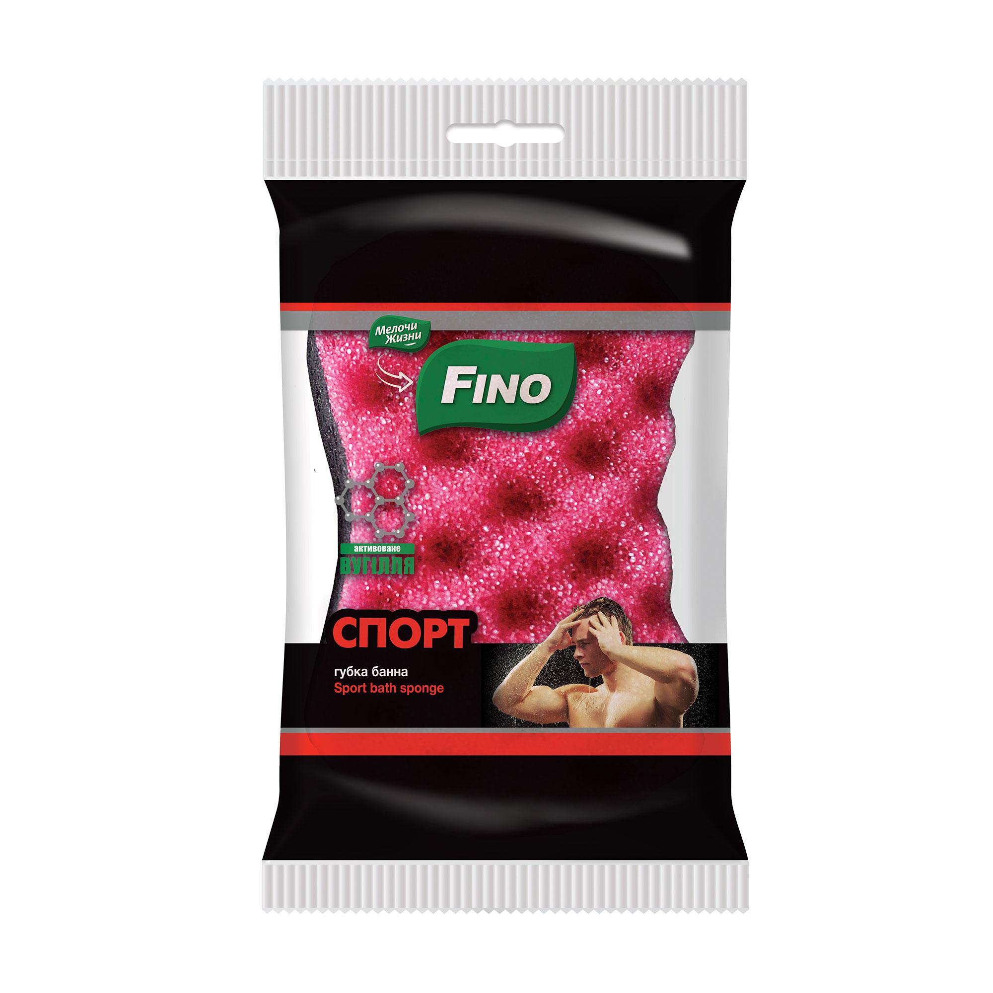 Губка банна Fino Спорт